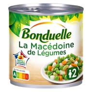 Bonduelle macédoine 1/2 265g