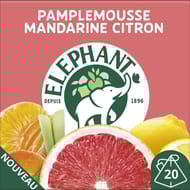 Elephant infusion pamplemousse mandarine citron touche de citronelle x20s - 38g