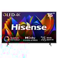 Hisense téléviseur qled smart tv 4k uhd 189m - 75" 75E7NQ