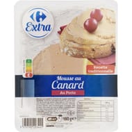 Carrefour Extra mousse de canard au porto 180g