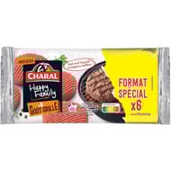 Happy family haché goût grillé x6 600g Charal