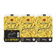 Garofalo pâtes riccioli 1500g lot 2 + 1 offert