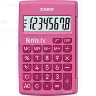 Calculatrice dédiée primaire casio petite fx rose