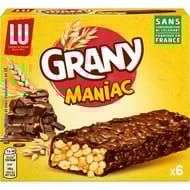 Grany 6 barres maniac chocolat 160g