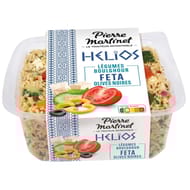 Pierre martinet salade hélios boulghour fete legumes olives noires 220g