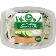 Carrefour Classic' concombres au fromage blanc 300g
