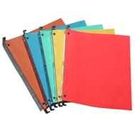 Carrefour lot de 5 dossiers suspendus coloris assortis