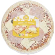 Carrefour classic' pizza raclette bacon 450g