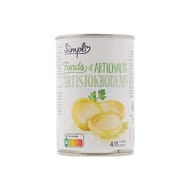 Simpl fonds d'artichauts 4/6 - 210g