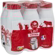 Carrefour classic lait entier 6x50cl