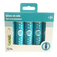 Carrefour colle en bâton 15x10 g