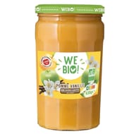 We bio compote pomme vanille bio sans sucre ajouté 630g
