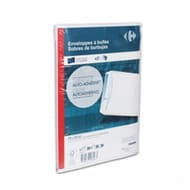Carrefour 5 enveloppes à bulles fermeture auto-adhésive 230x330mm