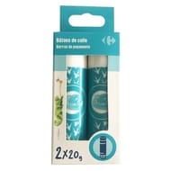 Carrefour bâton de colle 2x20g