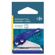 Carrefour perforateur 1 trou 5 feuilles