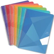 Carrefour cahier spirale 21x29.7 cm 100 pages petits carreaux