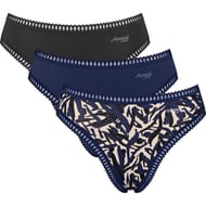 Lot de 3 slips taï ligne Go crush Sloggi M008 BLUE DARK XS