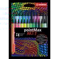 Stabilo 24 feutres de dessin pointe moyenne pointmax arty