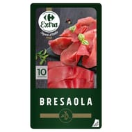 Carrefour extra bresaola 10 tranches 70g