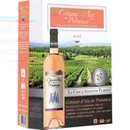 Coteaux d'aix en provence vin rosé aop cave d'augustin florent 3l