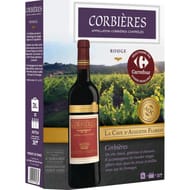 Corbières vin rouge cave d'Augustin Florent 3l
