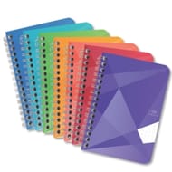 Carrefour carnet reliure intégrale 9x14 cm 100 pages petits carreaux
