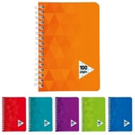 Carrefour carnet reliure intégrale 9x14 cm 100 pages petits carreaux