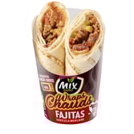 Mix buffet wrap chaud fajitas sauce mexicaine 180g