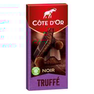 Côte d'or truffé noir 190g