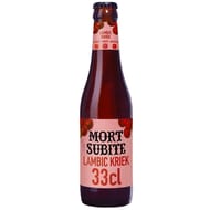 Mort subite lambic kriek aromatisée cerise 33cl 4.5%vol