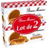 Bonne Maman tartelette chocolat caramel lot 2X135g