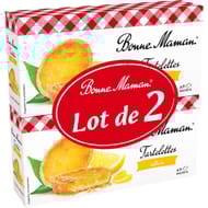 Bonne Maman tartelette citron lot 2x125g