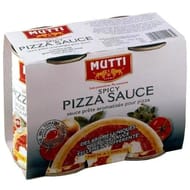 Sauce pizza aromatisée Mutti lot de 2 boites de 400g