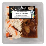 Porc au caramel et riz 260g