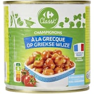 Carrefour classic' champignons à la grecque 400g