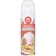 Carrefour classic crème fouettée entière 28%mg 250g