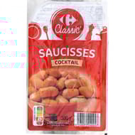 Carrefour classic saucisse cocktail 300g