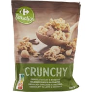 Carrefour sélection céréales chocolat au lait et noisettes - 500g