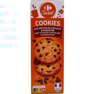 Carrefour classic' cookies pépites chocolat nougatine 200g