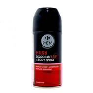 Carrefour men musk déodorant & body spray 150ml