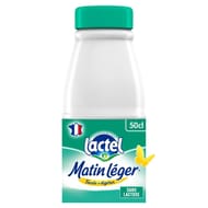 Lactel matin Léger lait uht bouteille 50cl