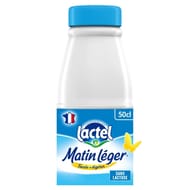 Lactel matin léger lait à 1.2% m.g 50 cl
