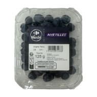 Myrtille barquette 125g carrefour le marché