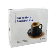 Café moulu pur arabica 2x250g