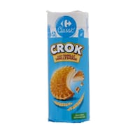 Carrefour classic' crok biscuits goût vanille x15 - 300g