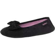 Ballerine velours ultra doux femme Isotoner NOIR 41/42