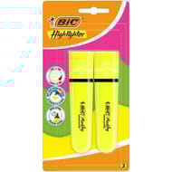 Bic Surligneurs fluo jaune blister x2
