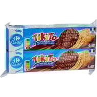 Carrefour classic' biscuits chocolat au lait 2x200g