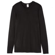 Tee shirt manches longues ras du cou homme Hekla NOIR T6