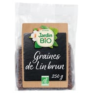 Jardin bio graines de lin brun bio 250g
